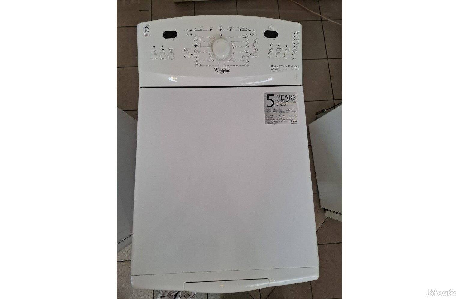 Használt Whirlpool WTLS 66812 Mosógép [H16133] 3 hó garancia